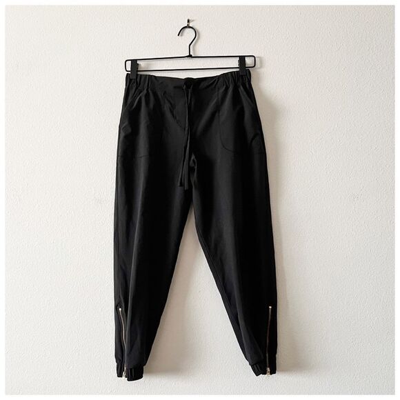 Albion Fit Jetsetters Jogger Pants in Black Size M Petite - Picture 5 of 11
